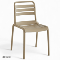 طقم 2 كرسي بلاستيك عدة ألوان