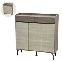 دولاب عدة ابواب بني غامق