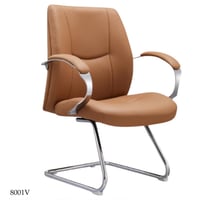 كرسي مكتب جلد فخم ثابت ودوار عدة ألوان