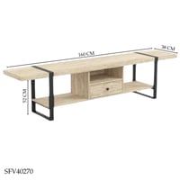 طاولة تلفاز خشب عدة مقاسات