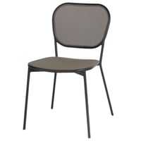 كرسي خارجي أسود