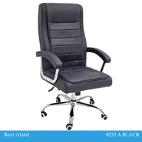 طقم 4 كراسي مكتب دوار جلد عدة ألوان