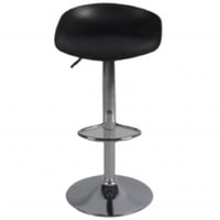 كرسي بار أسود