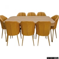 طقم طاولة طعام و8 كراسي