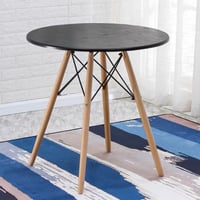 طاولة خشب مقاس 70 cm لون أسود