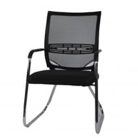 كرسي مكتب ثابت اسود