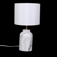 اباجورة عصرية سيراميك لون ابيض