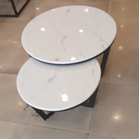 طقم طاولات خدمة رخام