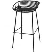 كرسي بار عصري أسود