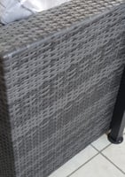 طقم خيزران 8 أشخاص مع طاولة