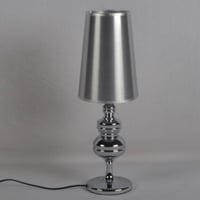 اباجورة بتصميم انسيابي لون رمادي