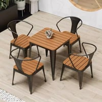 طقم طاولة و 4 كراسي