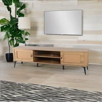 طاولة تلفزيون مقاس 200 سم بني