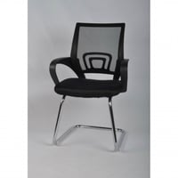 كرسي مكتب شبكي ثابت لون اسود