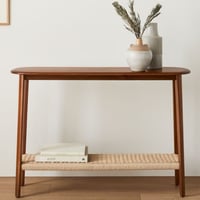 طاولة مدخل خشب مودرن