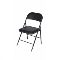 كرسي يتطبق لون أسود