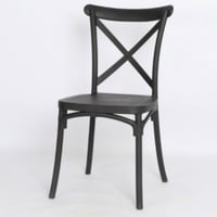 طقم 4 كراسي أسود