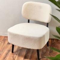 كرسي بوكليه أبيض