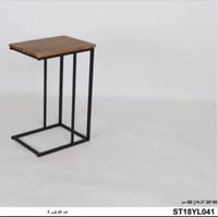 طقم 4 طاولات لون أسود وبني