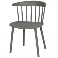 طقم 4 كراسي لون رصاصي