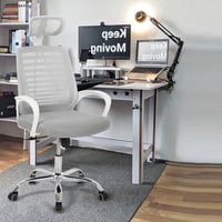 كرسي مكتب لون أبيض