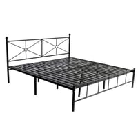 سرير اسود (40-200-200) سم