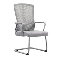 طقم 2 كراسي مكتب ثابتة عدة ألوان