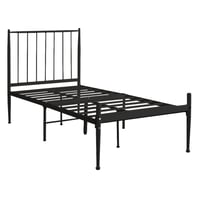 سرير أسود فخم مقاس 90*190 سم