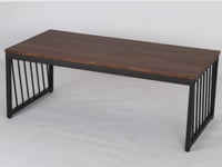 طاولة خدمة خشبي غامق