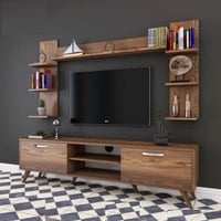 طقم طاولة تلفزيون مقاس 160و180 سم