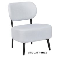 طقم 2 كراسي قماش وفرو عدة ألوان