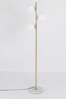 اباجورة ثلاثية طويلة لون نحاسي