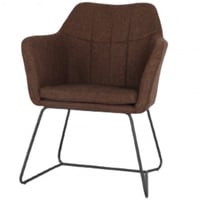 كرسي بني مودرن