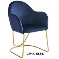 كرسي مخمل ستانلس ستيل ذهبي عدة ألوان