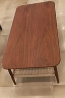 طاولة قهوة 120 سم لون كوفي