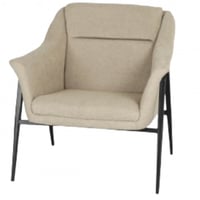 كرسي قماش بيج