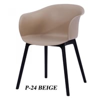 طقم 2 كراسي فايبر عدة ألوان