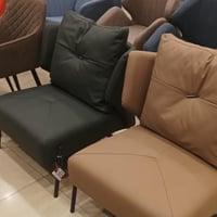 كرسي جلد جودة عالية زيتي