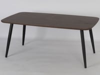 طاولة لون بني غامق