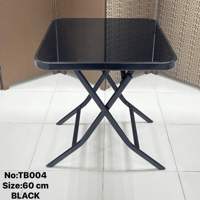 طاولة مربعة سطح قزاز عدة مقاسات