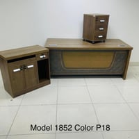 طقم مكتب مقاس 1.40 cm لون بني