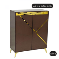 دولاب 2 درفة لون بني