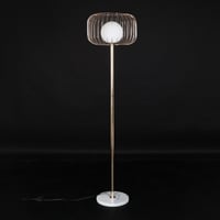 مصباح أرضي فخم نحاسي