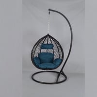 كرسي هزاز صغير بني