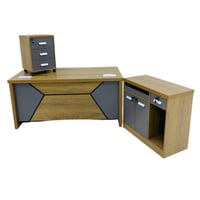 مكتب مكتب مع أدراج مقاس 140 و 160 سم جملي