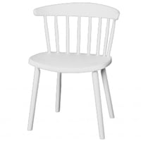 طقم 4 كراسي لون أبيض