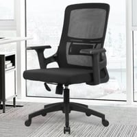 طقم 2 كراسي مكاتب أسود