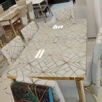 طقم طاولة طعام وست كراسي تركي