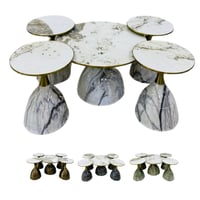 طقم طاولات بورسلان عدة ألوان