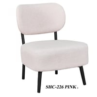 طقم 2 كراسي قماش وفرو عدة ألوان